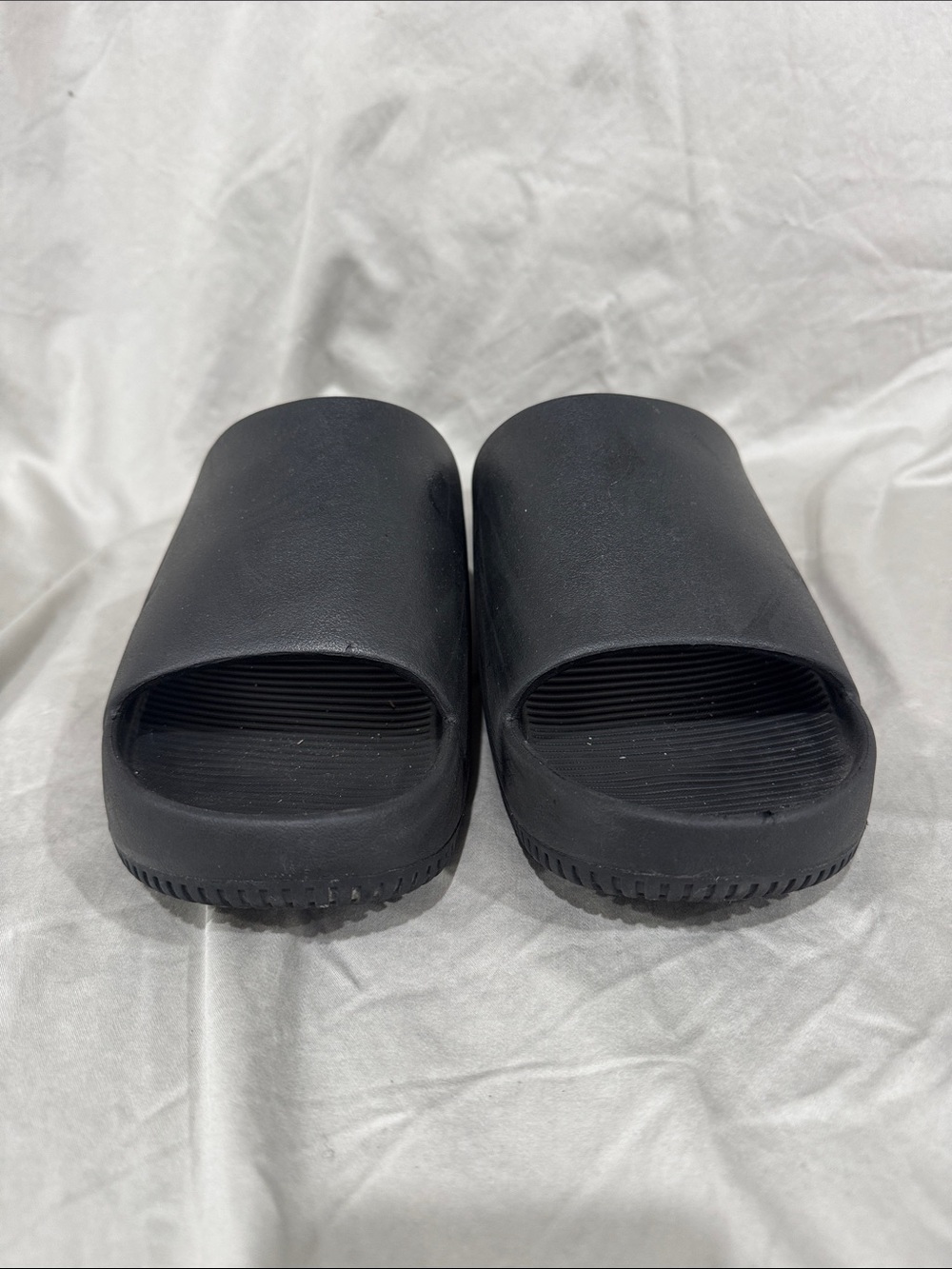 Nike unisex Black Slide Sandals - Comfortable Casual Footwear